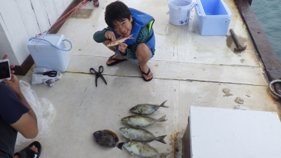 本部釣りイカダ 釣果