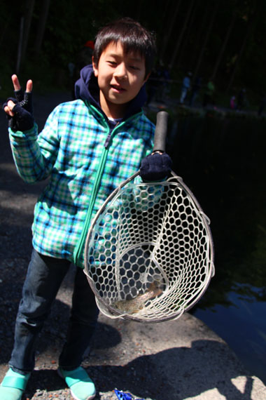 小菅トラウトガーデン 釣果