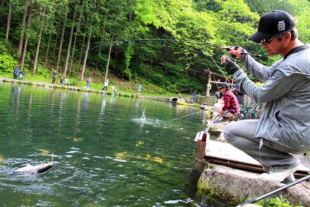 小菅トラウトガーデン 釣果