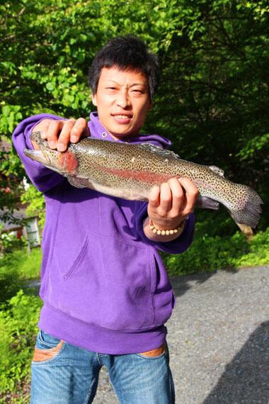 小菅トラウトガーデン 釣果