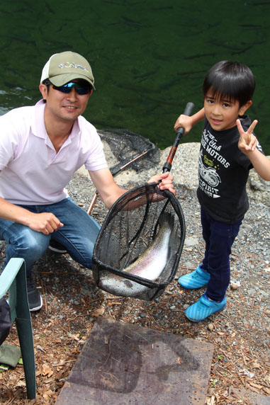 小菅トラウトガーデン 釣果