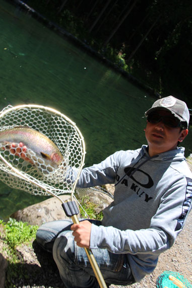 小菅トラウトガーデン 釣果