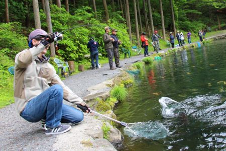 小菅トラウトガーデン 釣果