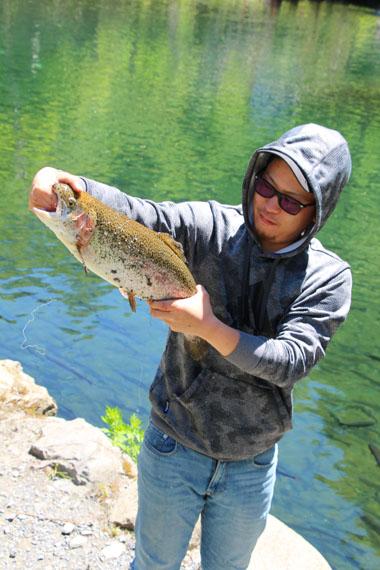 小菅トラウトガーデン 釣果