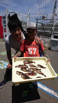 和歌山マリーナシティ釣り公園 釣果
