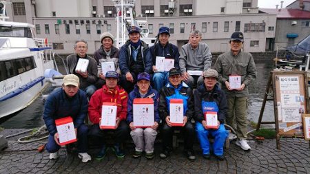 小樽港遊漁船SHAKE 釣果