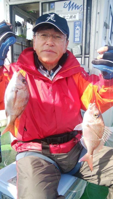 第二美丸　マダイ完全ふかせ