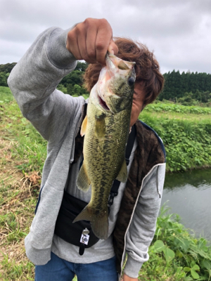 ブラックバス！初釣果！