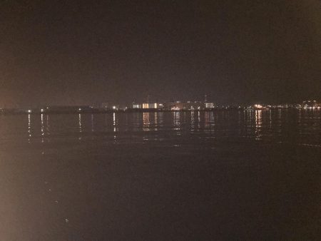 夜釣りは、さっぱり。