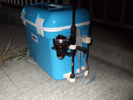 強風の中なんとか