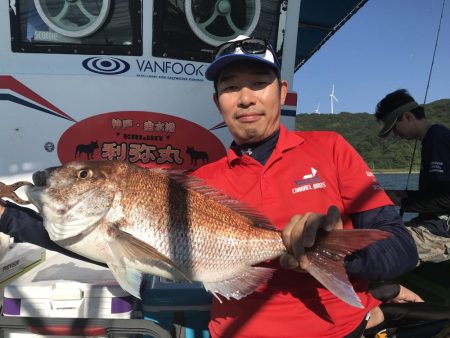 明石海峡 鯛ラバ好調