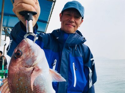 利弥丸 鯛ラバ釣果