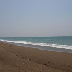 梅雨の晴れ間にキス釣りへ