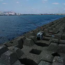 東二見人工島へ釣行しました