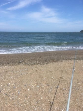 大神子海岸でキス