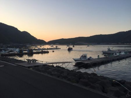 高浜　音海での手漕ぎボート