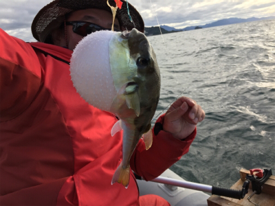 マイボートでタイラバ