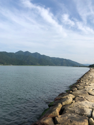 シーバス狙いに短時間勝負してきました