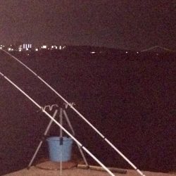 アナゴ釣り 寒かった(ー ー;)