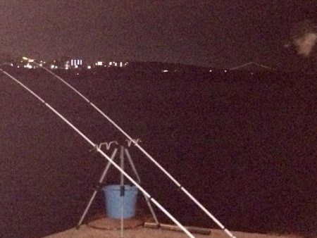 アナゴ釣り 寒かった(ー ー;)