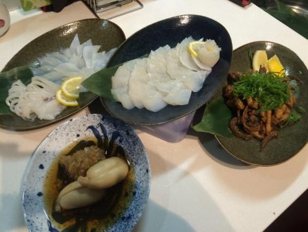 タコエギでイカ