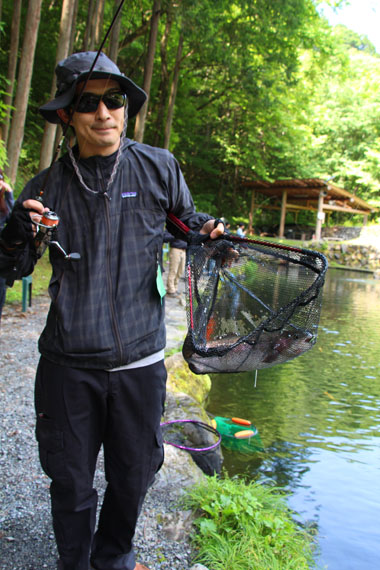 小菅トラウトガーデン 釣果