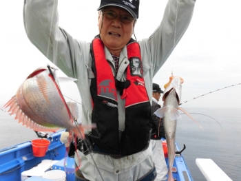 鯛紅丸 釣果