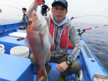 鯛紅丸 釣果