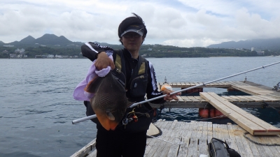 本部釣りイカダ 釣果