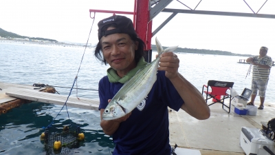 本部釣りイカダ 釣果