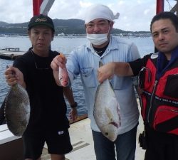 本部釣りイカダ 釣果