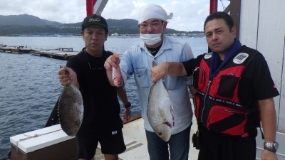 本部釣りイカダ 釣果