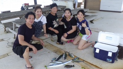 本部釣りイカダ 釣果