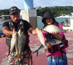 本部釣りイカダ 釣果