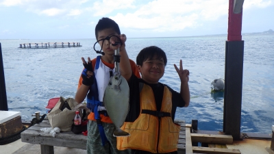 本部釣りイカダ 釣果