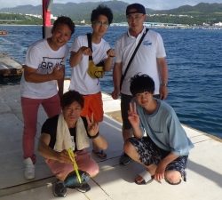 本部釣りイカダ 釣果