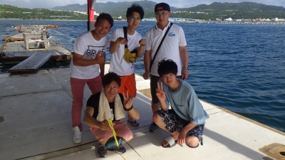 本部釣りイカダ 釣果