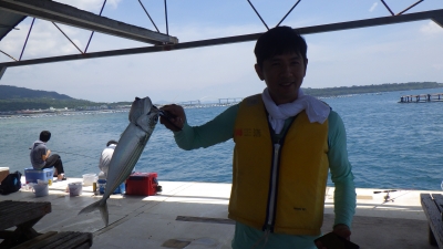 本部釣りイカダ 釣果