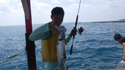本部釣りイカダ 釣果