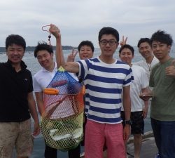 本部釣りイカダ 釣果