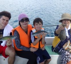 本部釣りイカダ 釣果