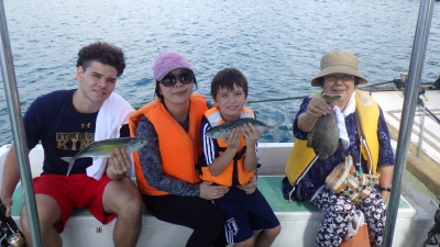 本部釣りイカダ 釣果