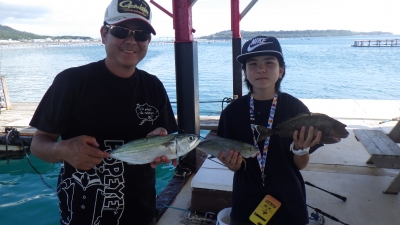 本部釣りイカダ 釣果