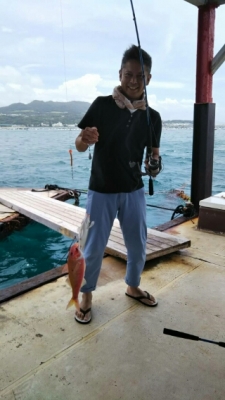 本部釣りイカダ 釣果