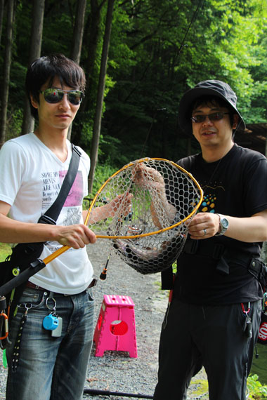 小菅トラウトガーデン 釣果