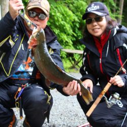 小菅トラウトガーデン 釣果