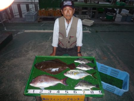 海山フィッシングセンター 釣果