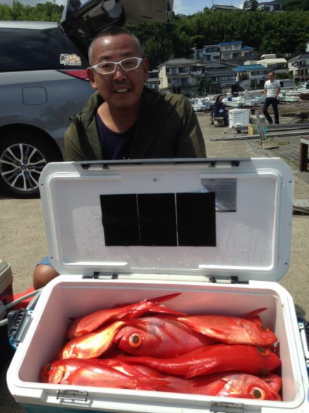 晃山丸 釣果