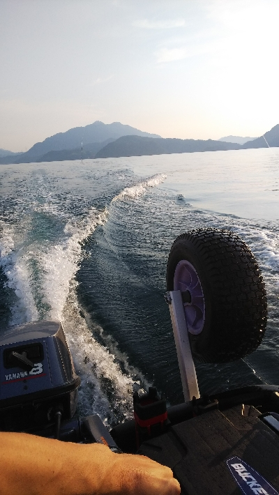 myボートでイカメタル