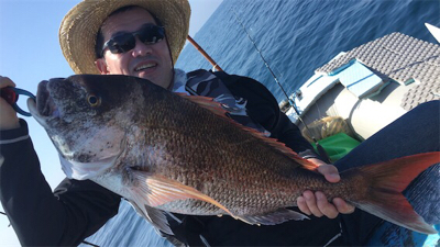 マイボートでタイラバ釣行